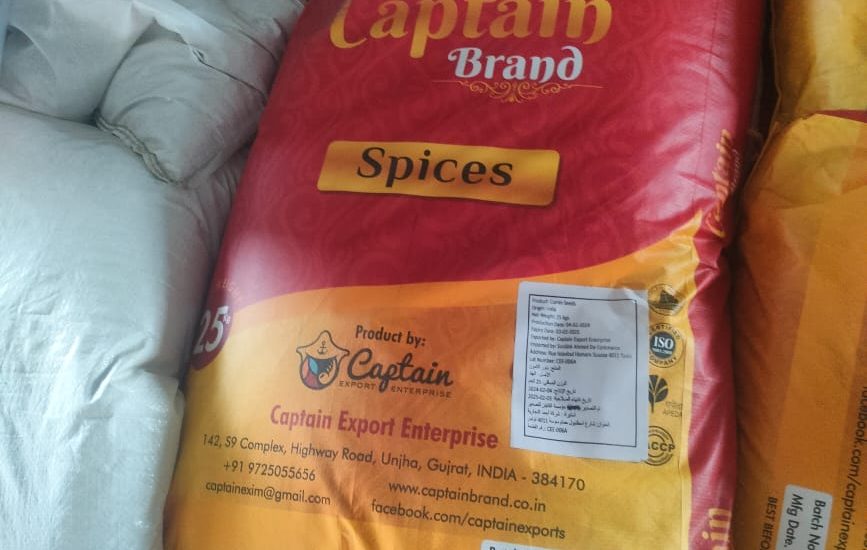 captain export enterprise Shipment